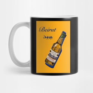 Beirut beer vintage Mug